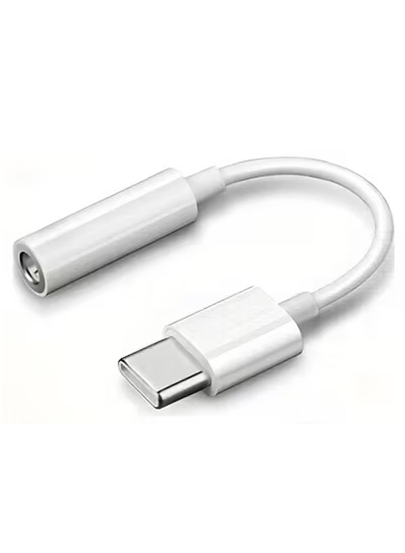 Arabash USB Type C to 3.5mm Audio Adapter, USB C to Aux Audio Dongle Cable Cord, USB Type C to 3.5mm Female Headphone Jack Adapter for Pixel 4 3 2 XL S20+ Note 20 S9 Plus iPad Pro - Image 1